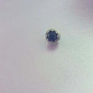 Authentic pandora charm/ blue stone